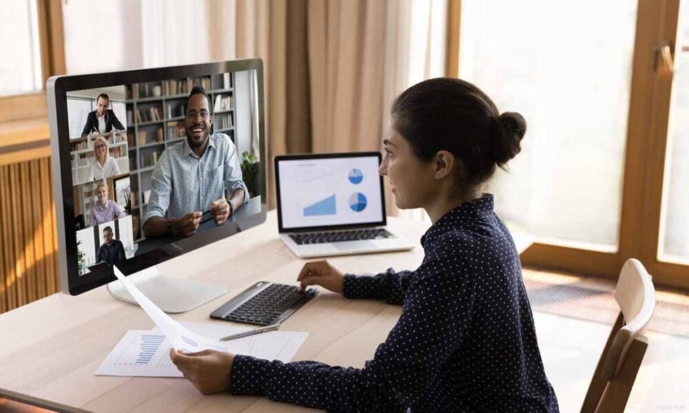 using video conferencing